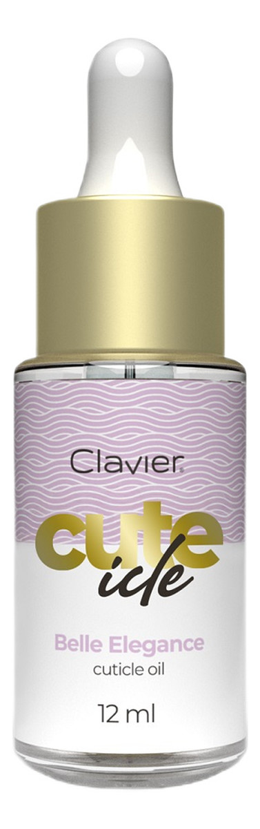 Oliwka do skórek, paznokci z pipetką CUTE ICLE
