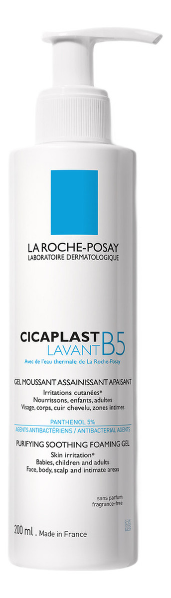 Cicaplast lavant b5 łagodząca pianka oczyszczająca