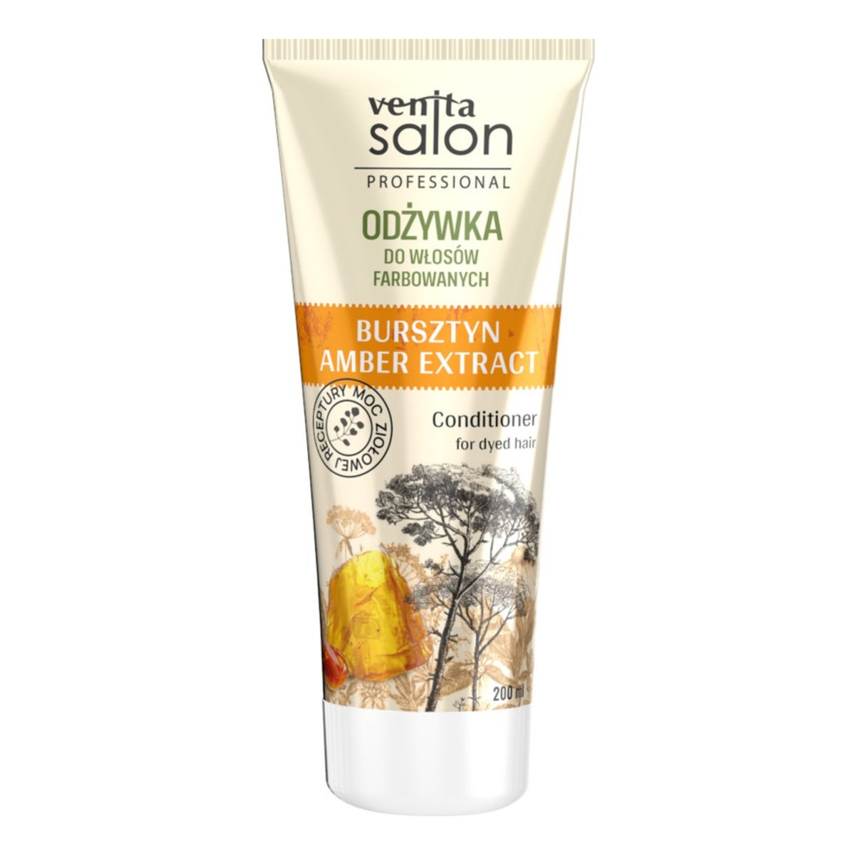 Venita Salon Odżywka do włosów farbowanych Bursztyn 200ml