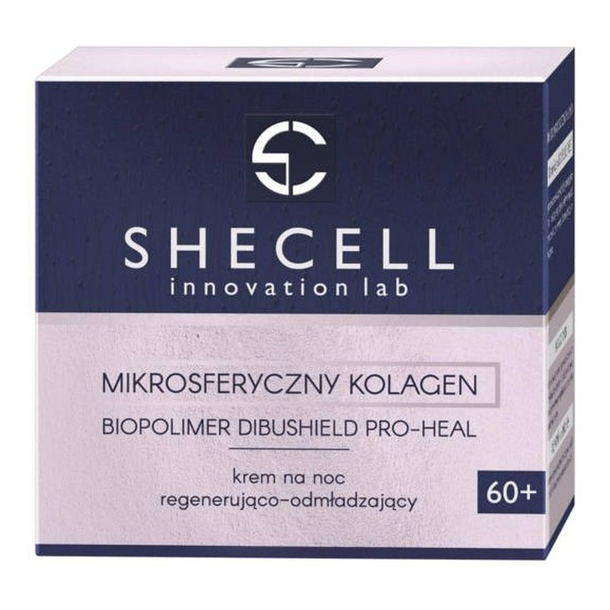 Shecell Innovation Lab Mikrosferyczny kolagen 60+ krem na noc regenerująco-odmładzający 50ml