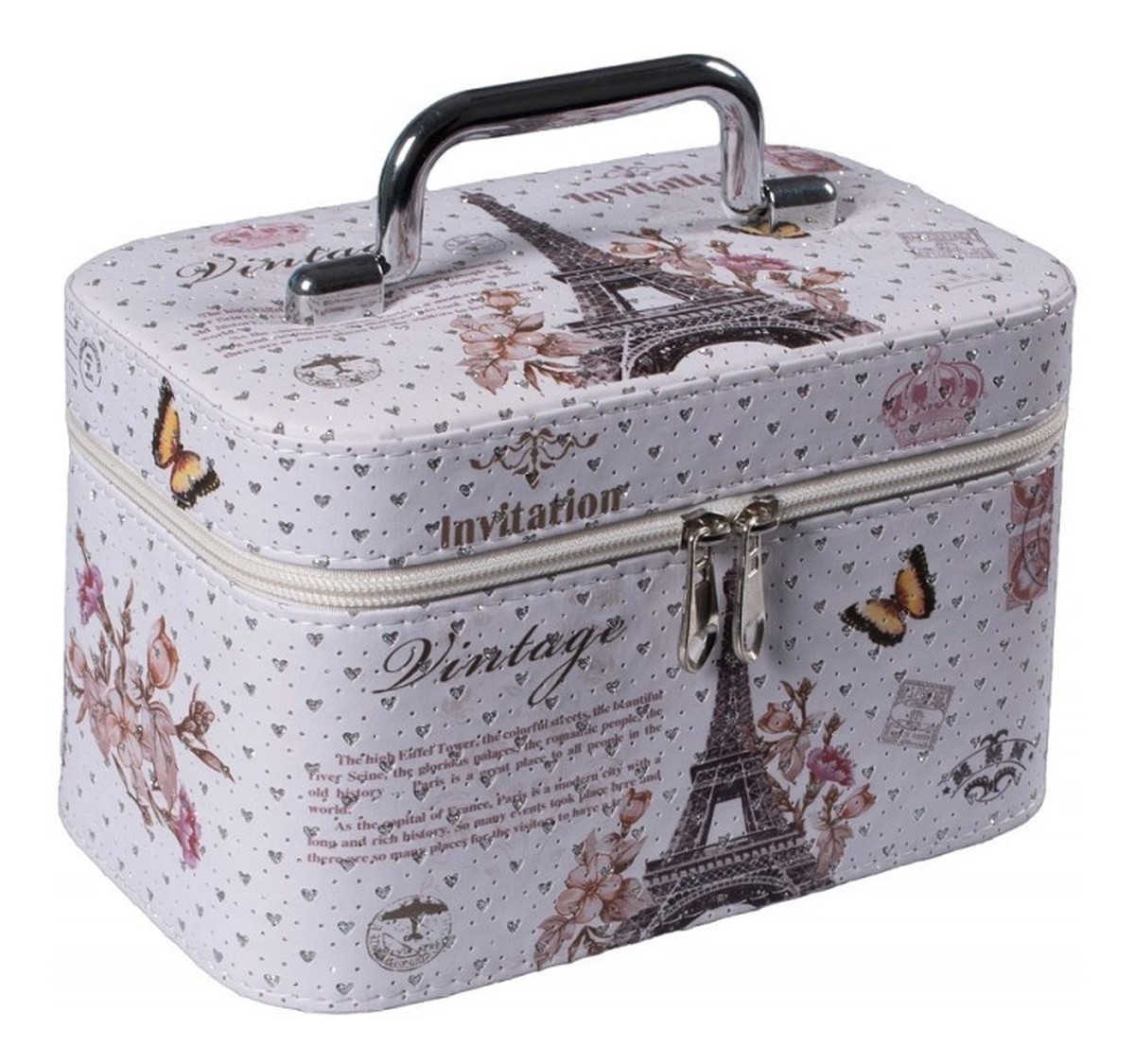 Kuferek damski PARIS EIFFEL - rozmiar "L" (98802) 1szt