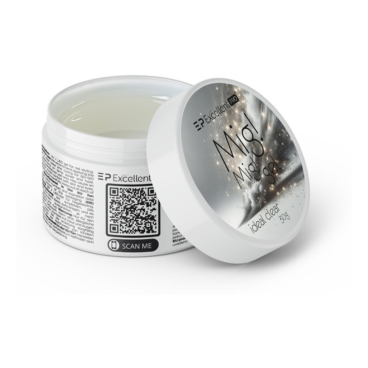 Excellent PRO Mig! Mig! Gel Żel budujący ideal clear 30g
