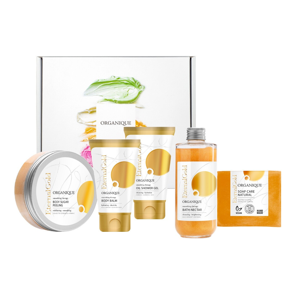 Organique Golden Touch Zestaw pielęgnacyjny do ciała