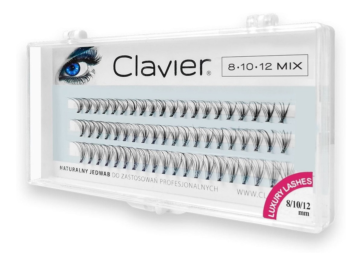 Kępki Rzęs Clavier Classic Mix – 8/10/12mm