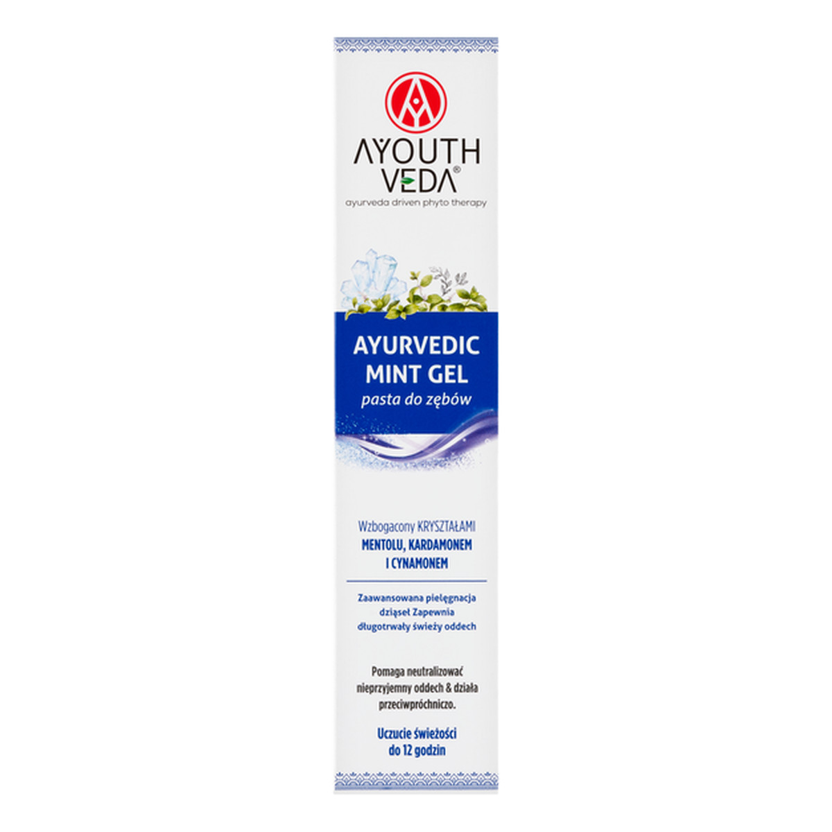 Ayouthveda Ayurvedic Mint Gel Pasta do zębów 100g