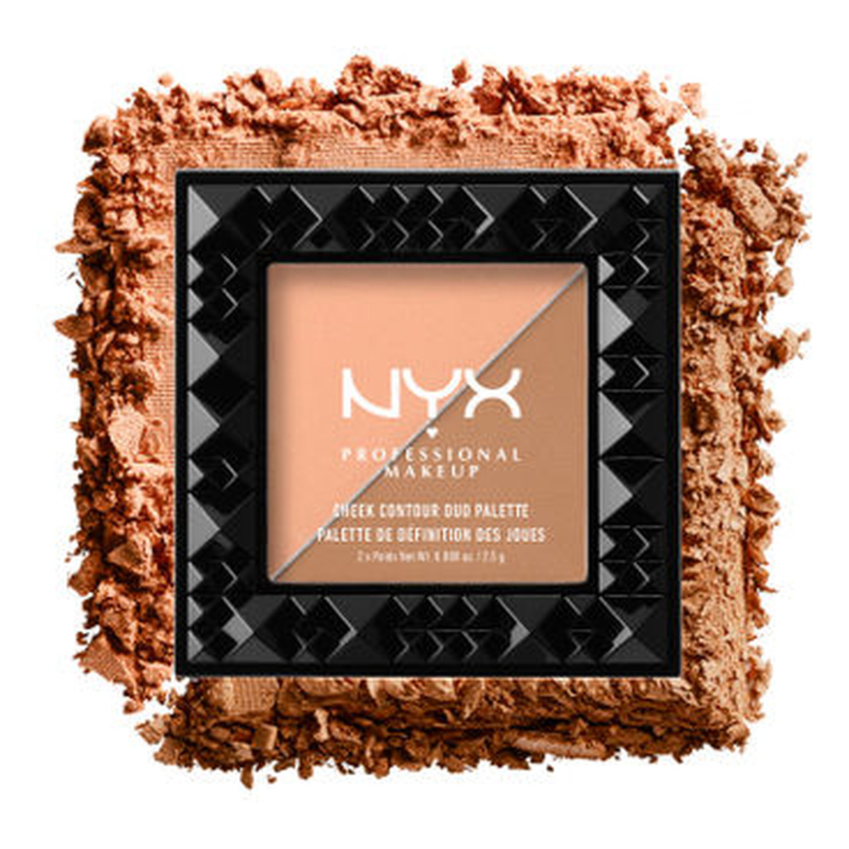 NYX Cheek Contour Duo Palette paleta do konturowania twarzy 5g
