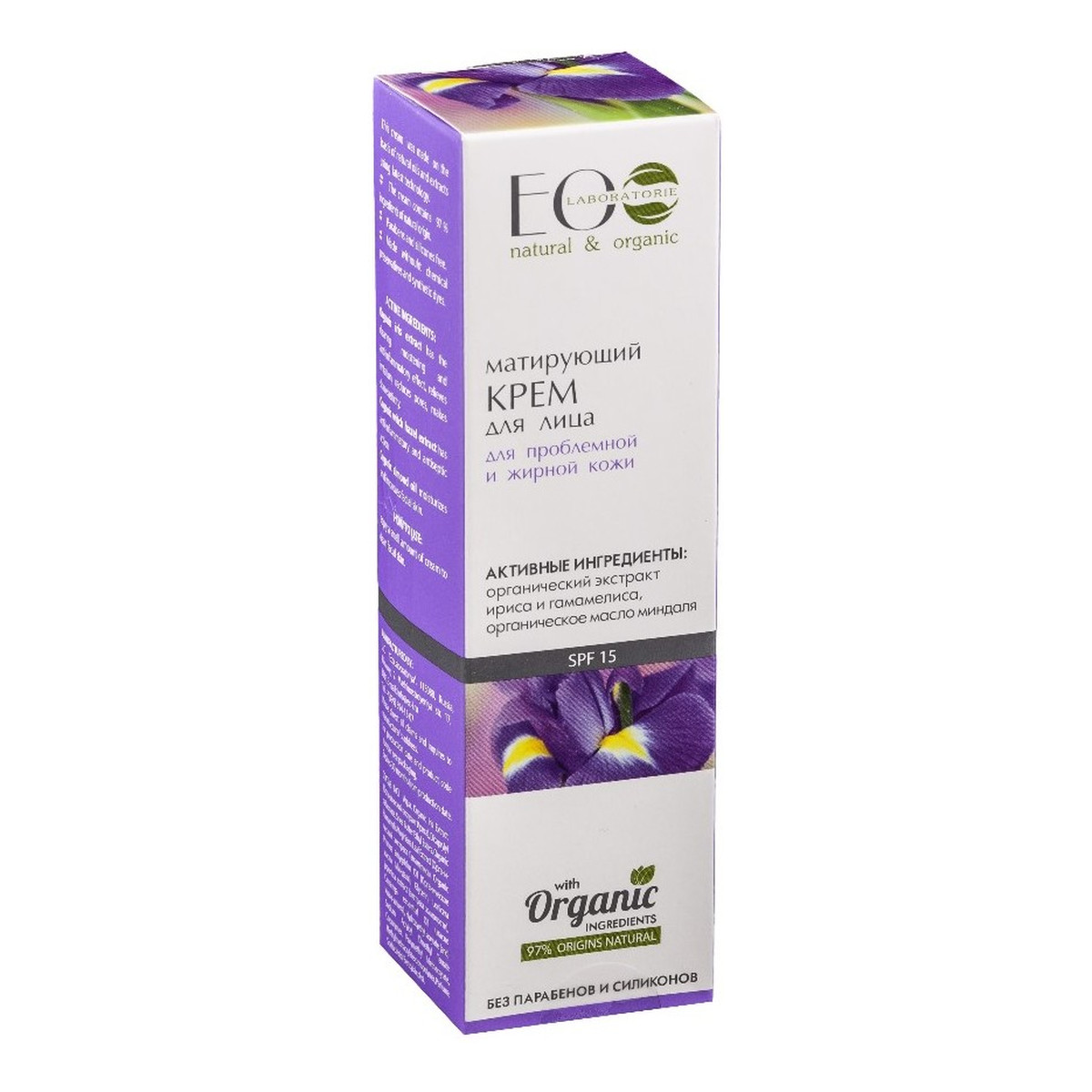 Ecolab Ec Laboratorie Matujący Krem do Skóry Tłustej i Mieszanej 50ml