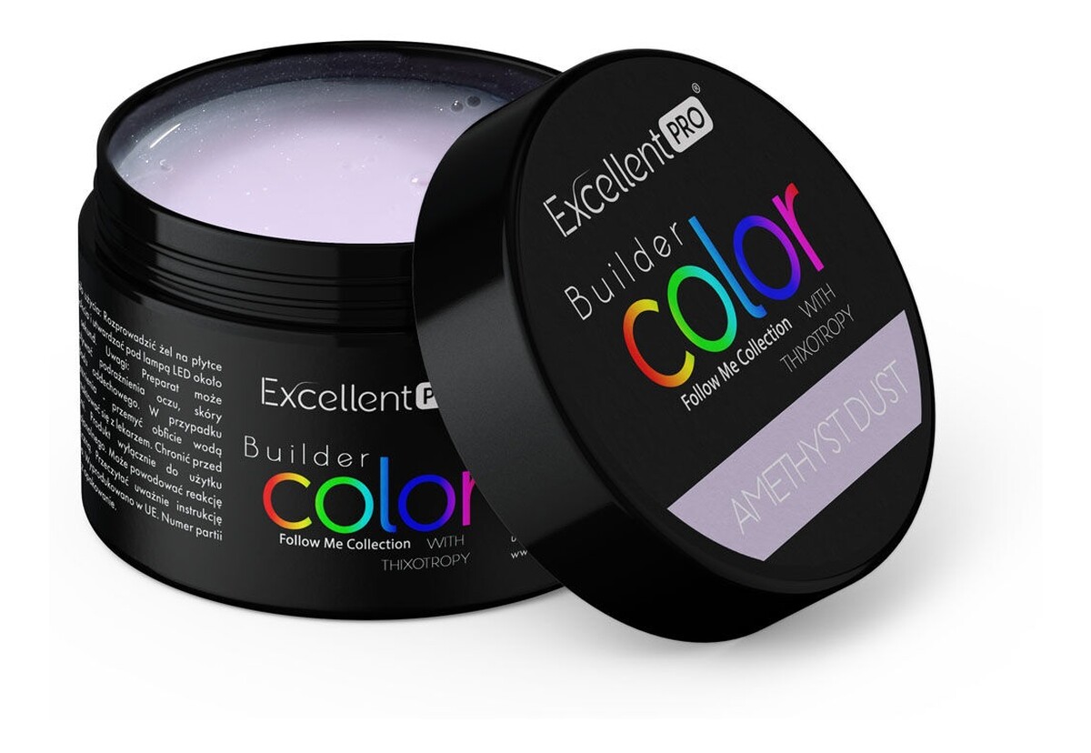 Żel budujący amethyst dust