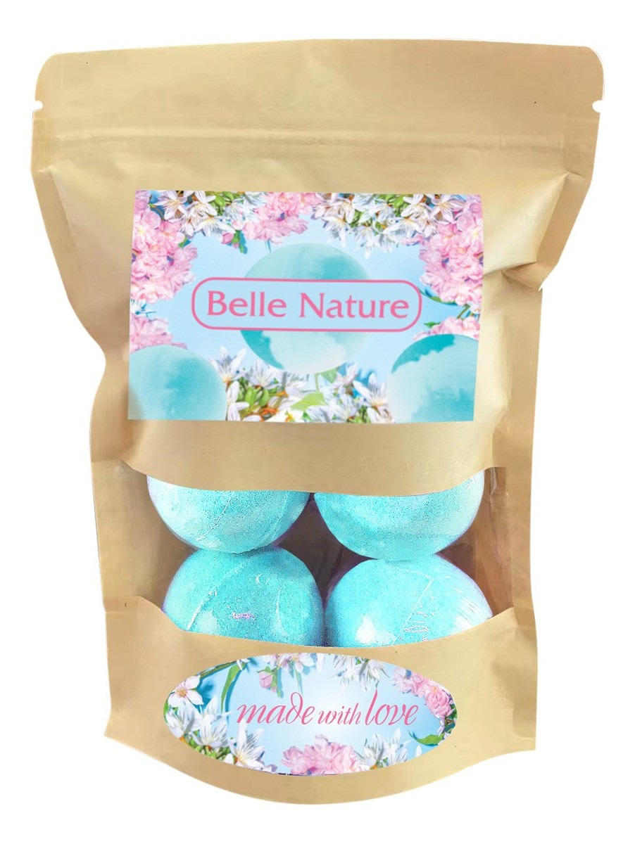 Belle nature kule d/kąp 6x50g wiosenny jaśmin
