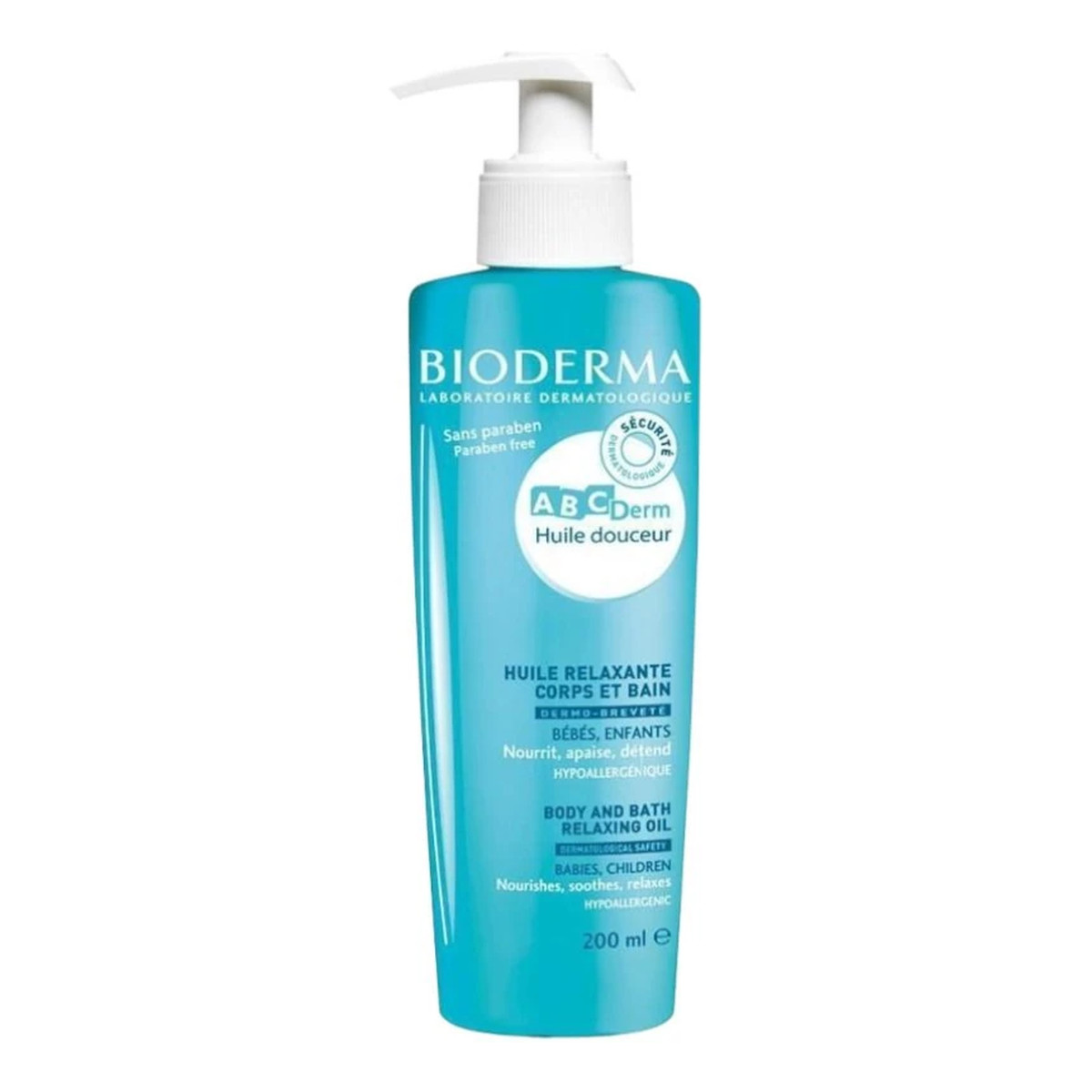 Bioderma ABCDerm Pielęgnacyjny olejek do ciała 200ml