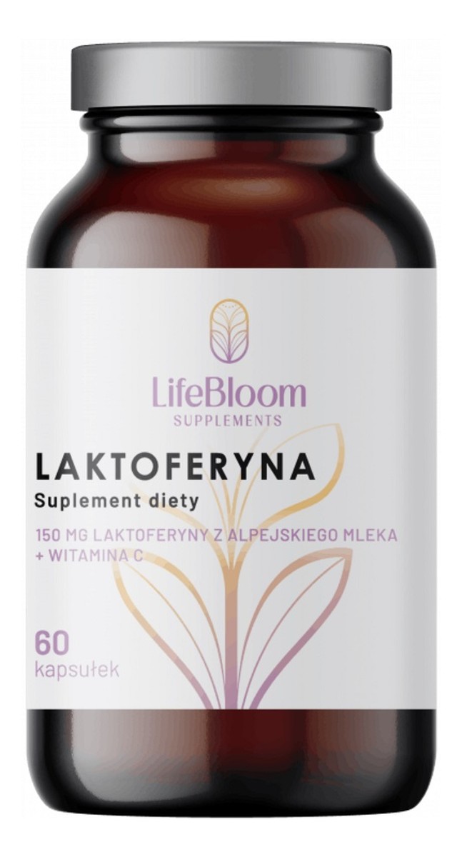 Laktoferyna 150mg suplement diety 60 Kapsułek