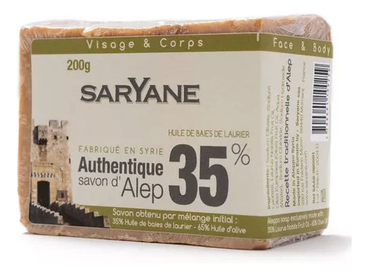Mydło z Aleppo 35% oleju laurowego