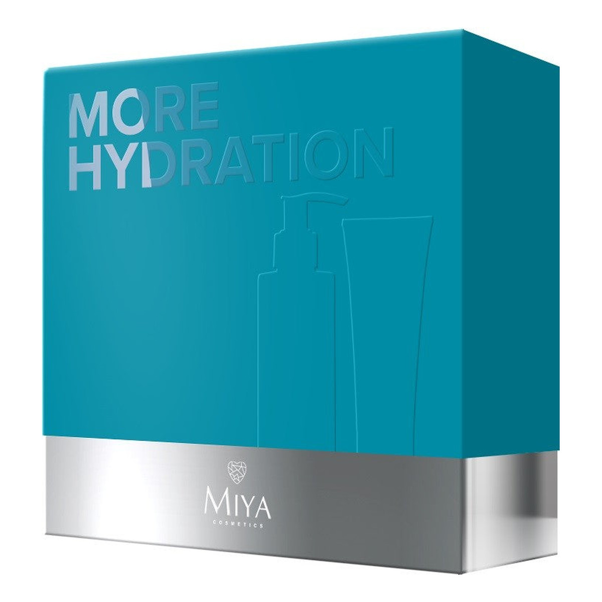 Miya Zestaw prezentowy Moisture Glow (Żel do mycia twarzy 140ml + Krem nawilżający )