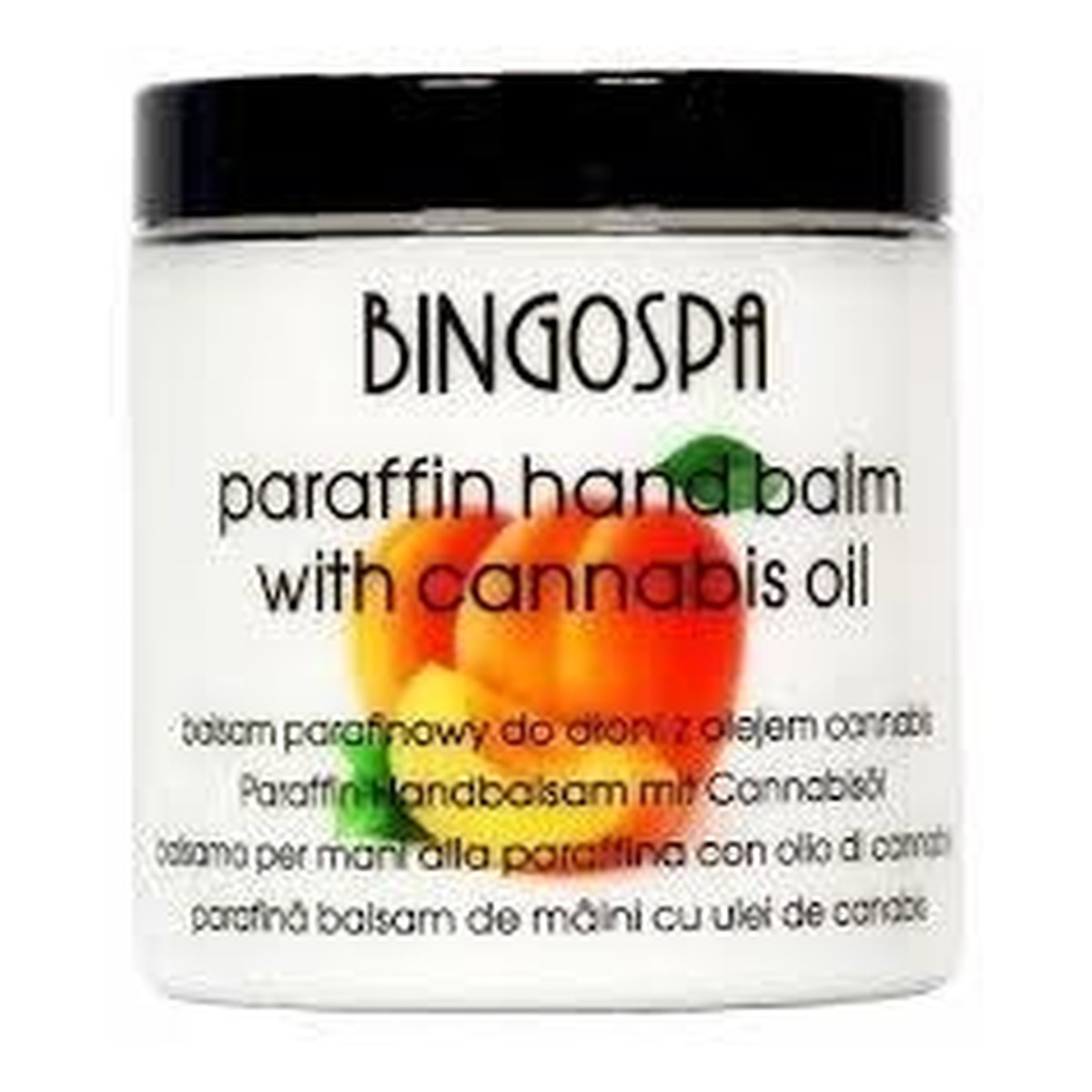 BINGOSPA Balsam Parafinowy Do Dłoni - Morela 250g