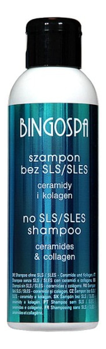 Szampon bez SLES / SLS z ceramidami i kolagenem