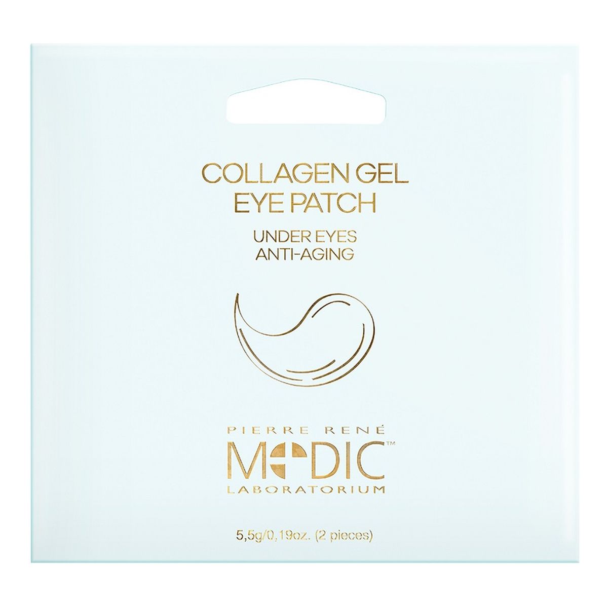 Pierre Rene Medic collagen gel eye patch kolagenowe płatki pod oczy 5,5 g 5.5g