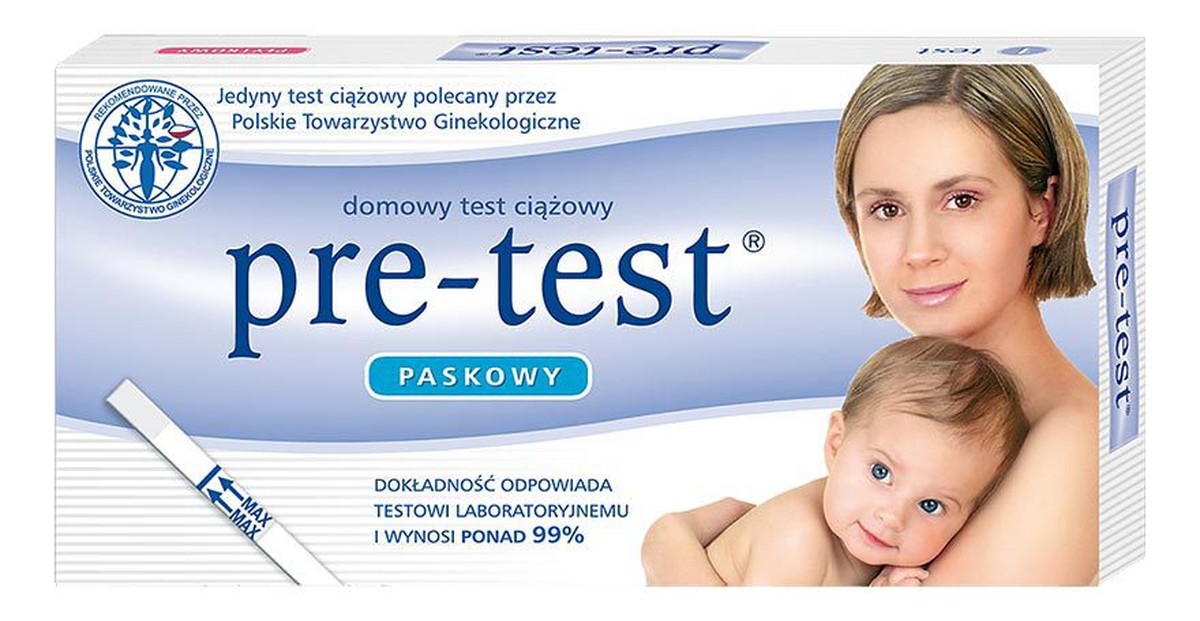 Test ciążowy paskowy 1szt