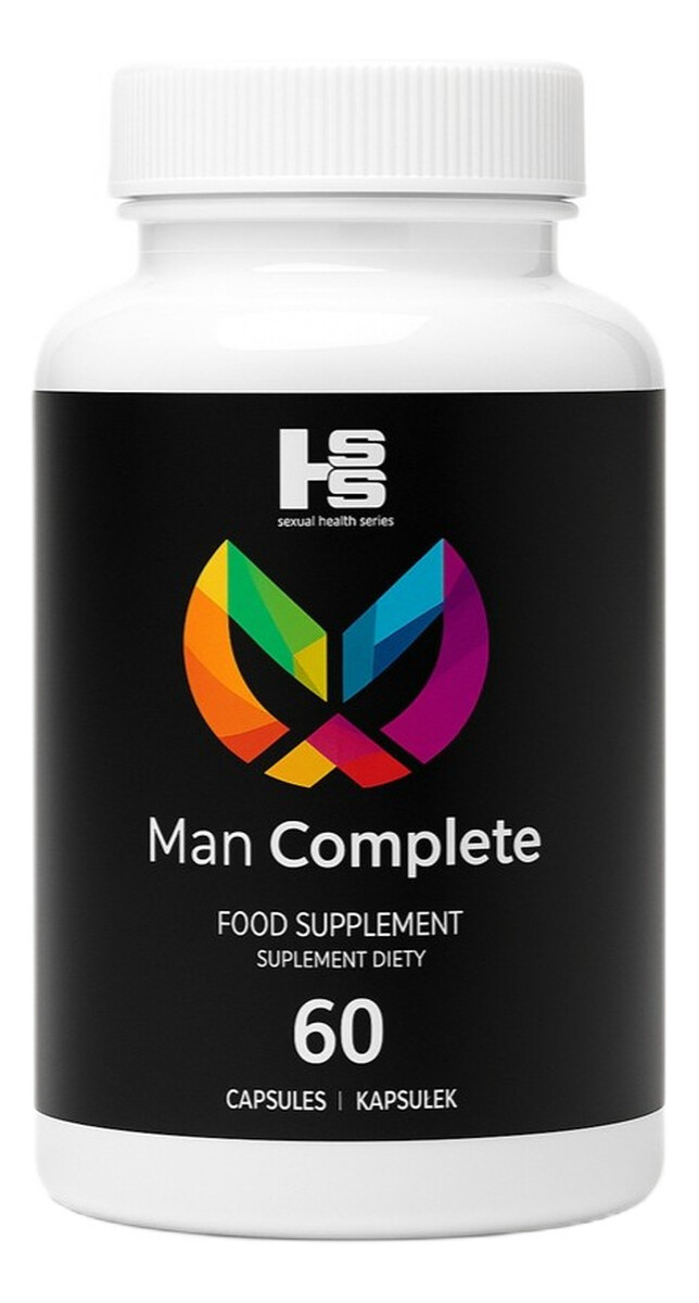 Man complete suplement diety na powiększenie penisa i potencję 60 kapsułek