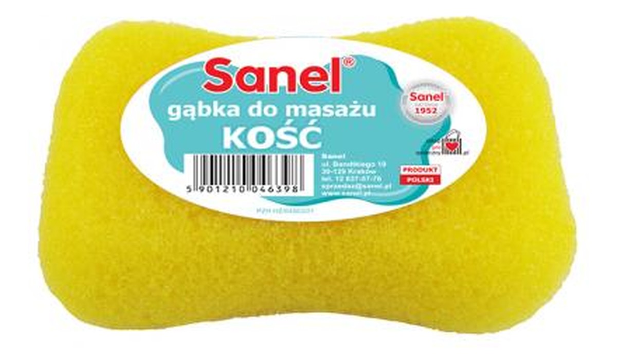 GĄBKA DO KĄPIELI I MASAŻU KOŚĆ
