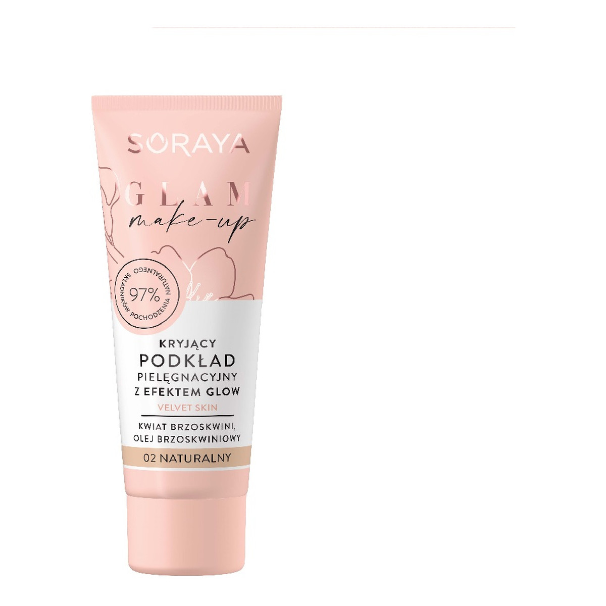 Soraya Glam Make-Up kryjący podkład pielęgnacyjny z efektem glow 30ml