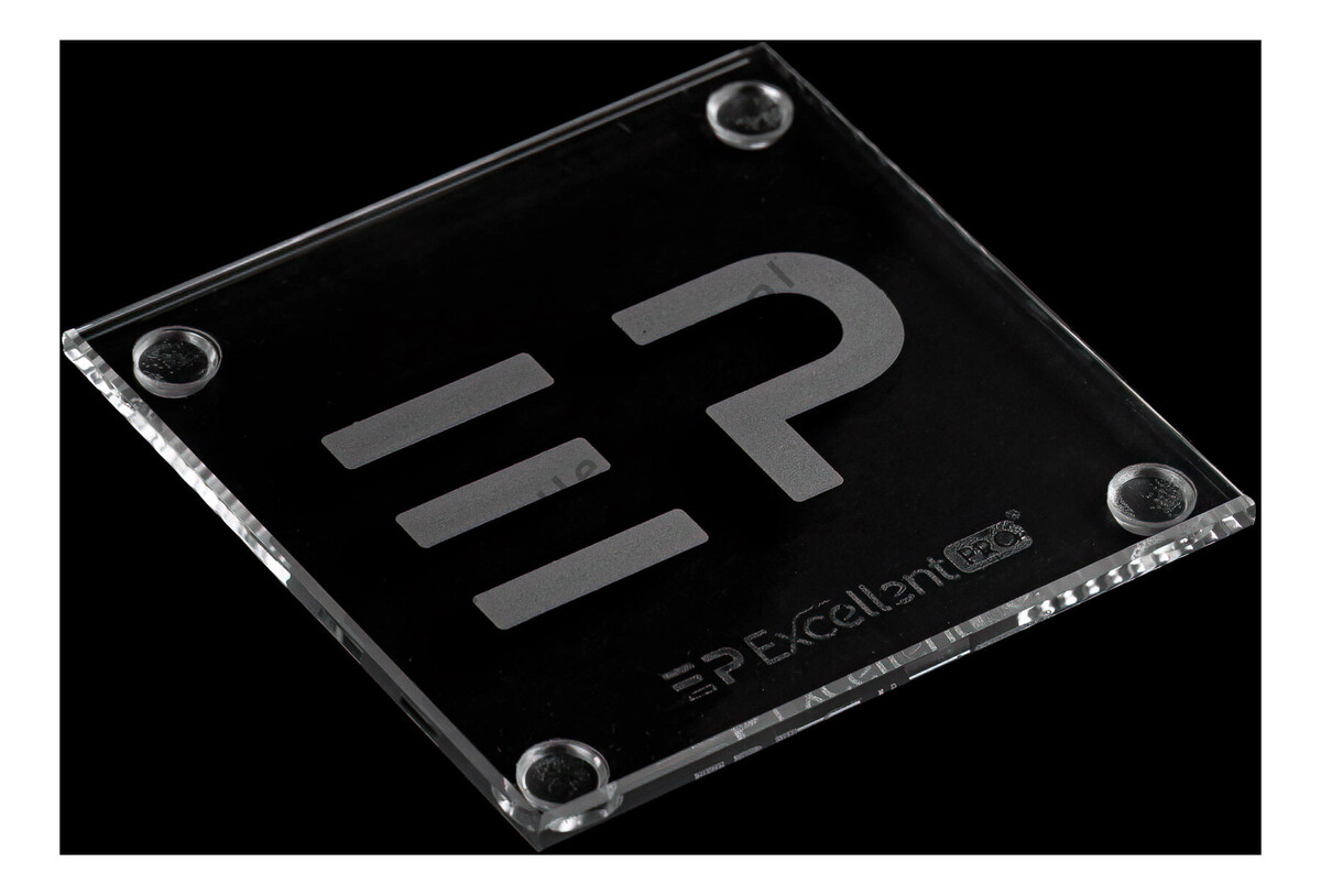 Szklana podkładka do mieszania kolorów hybryd, żeli, pigmentów i farb