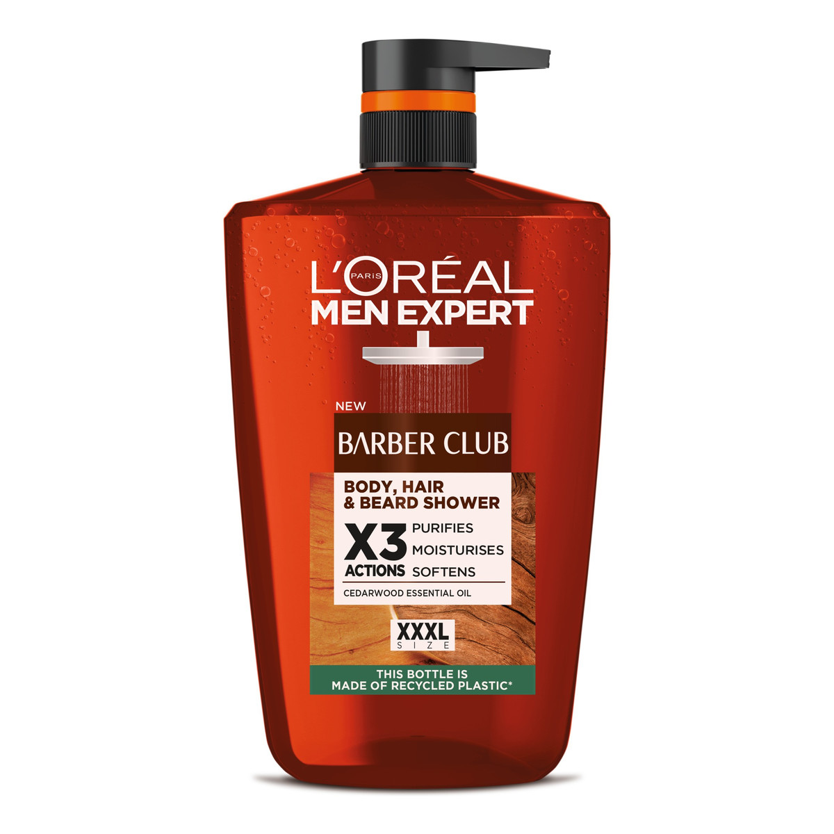L'Oreal Paris LOR MEN Barber Club Żel p/prysznic 5w1 1000ml