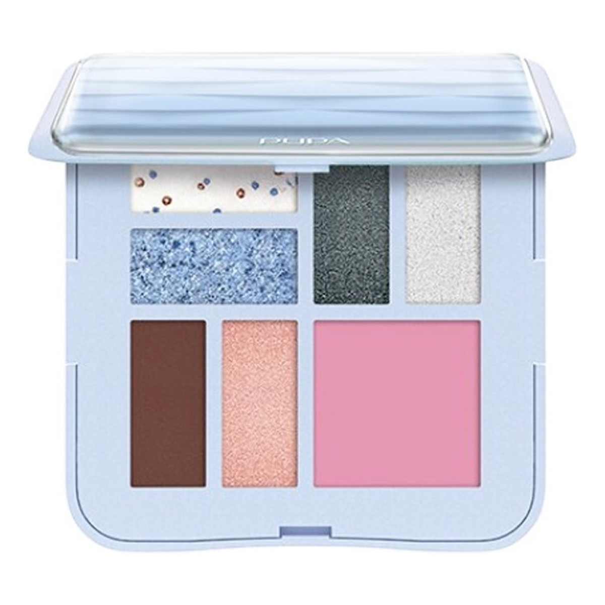 Pupa Milano 3d effects design S eyeshadow palette Paleta cieni do powiek 8g
