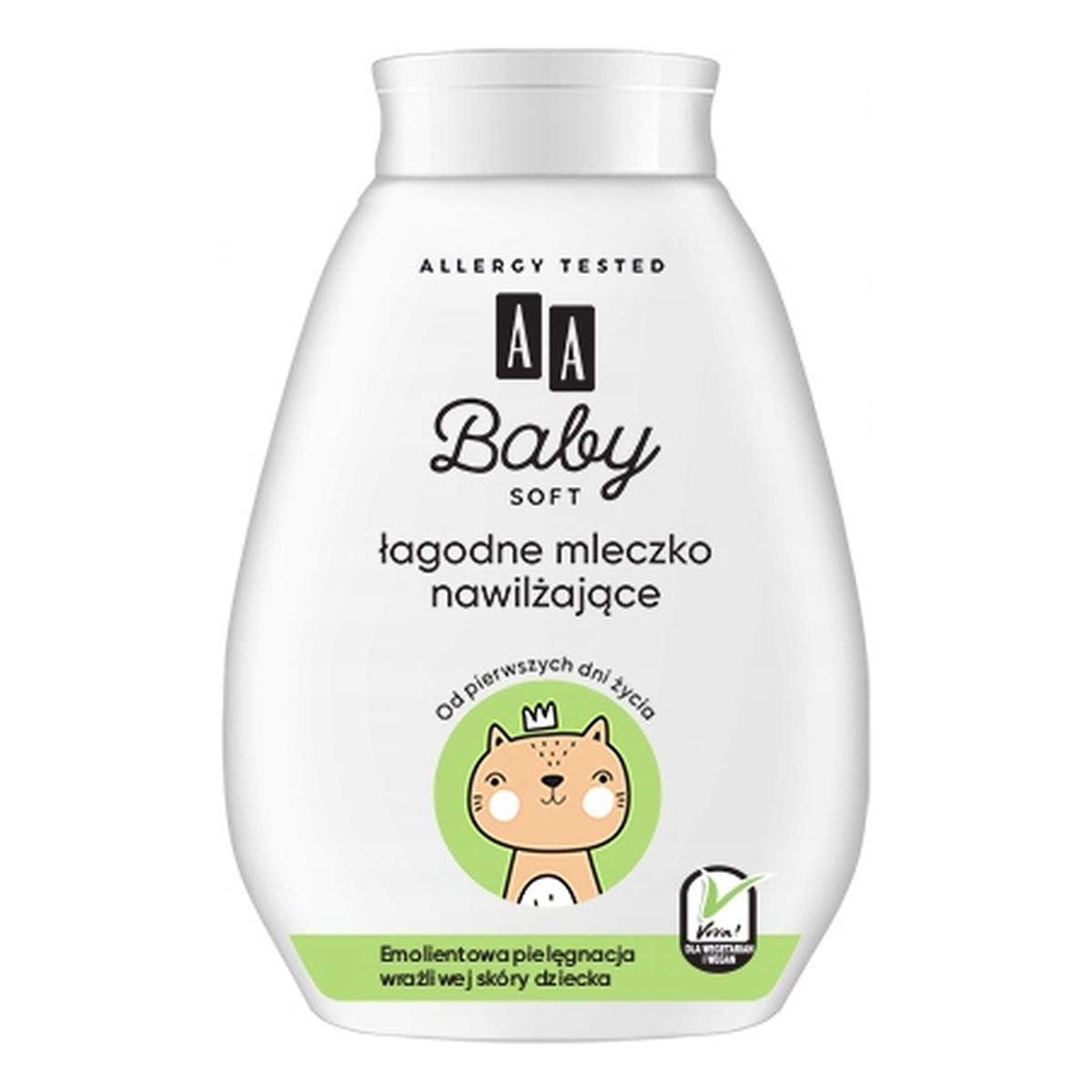 AA Baby Soft Łagodne Mleczko nawilżające 250ml