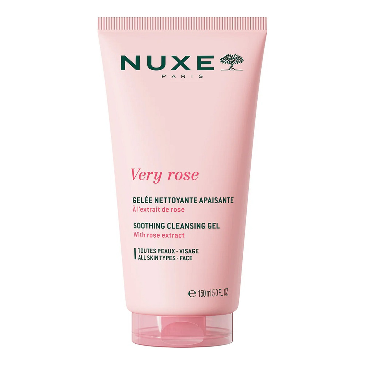 Nuxe Very Rose łagodzący Żel do mycia twarzy 150ml