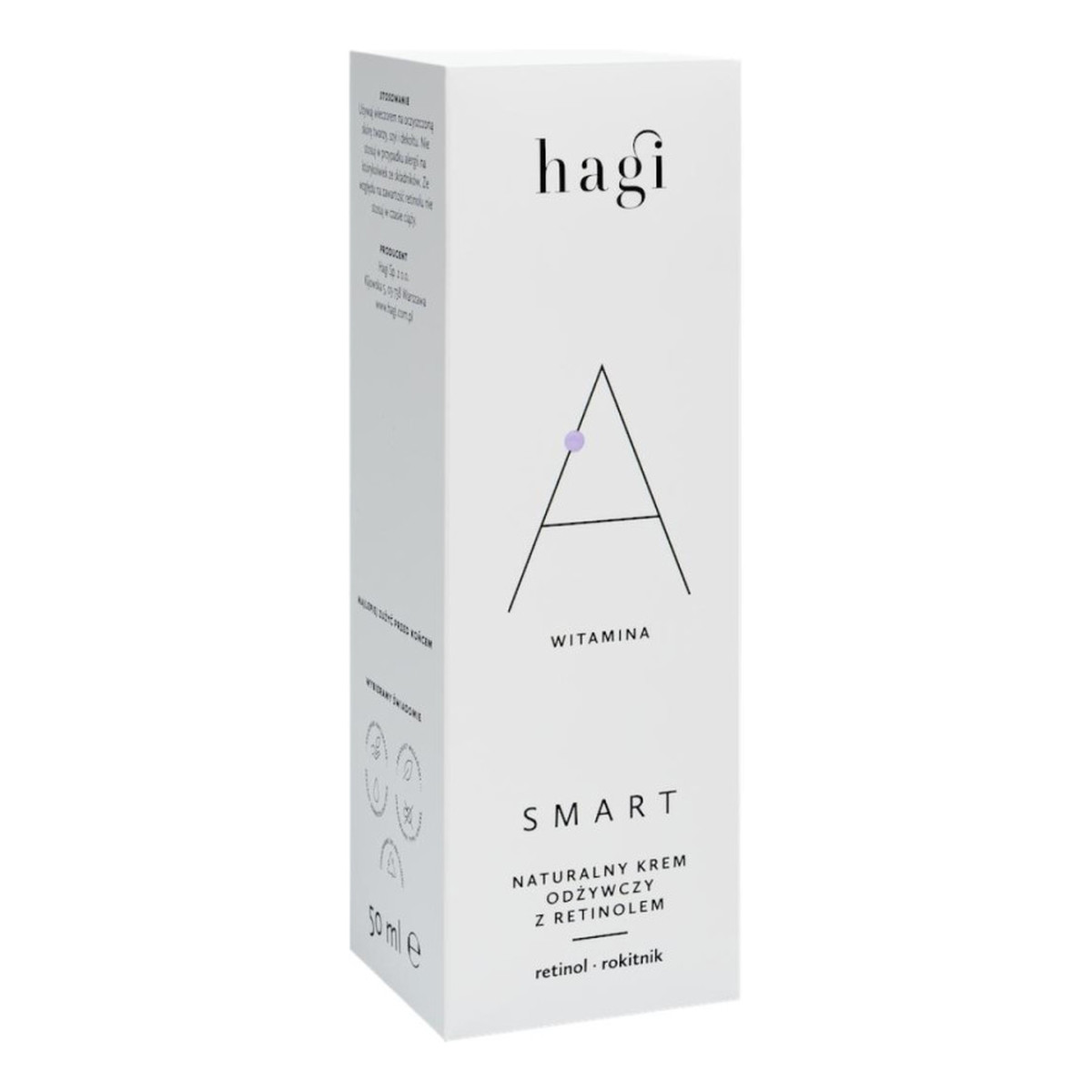 Hagi Smart A Naturalny krem odżywczy z retinolem 0,5% 50ml