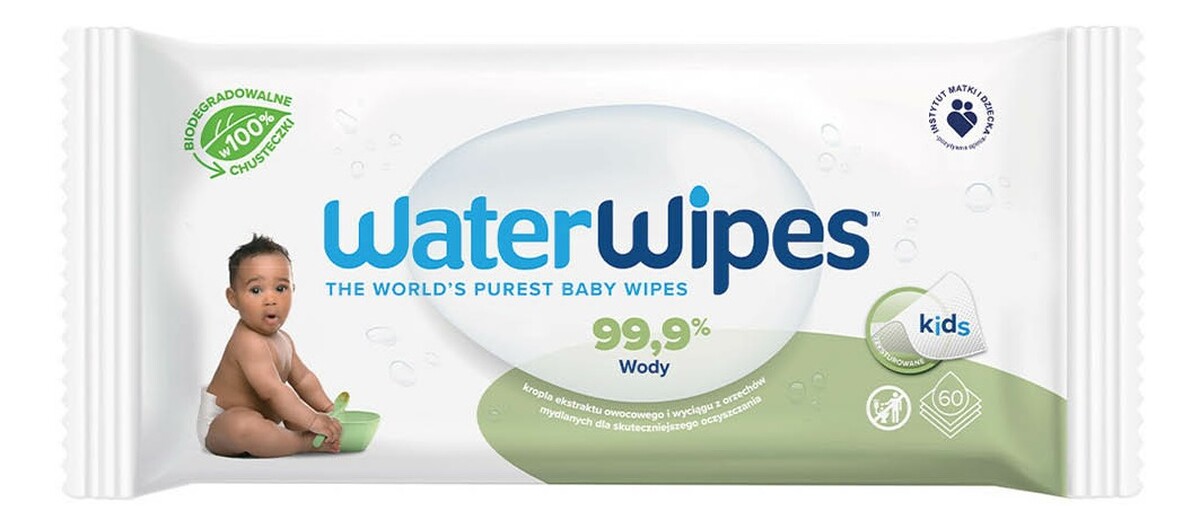 Soapberry bio chusteczki nawilżane dla dzieci 60szt.