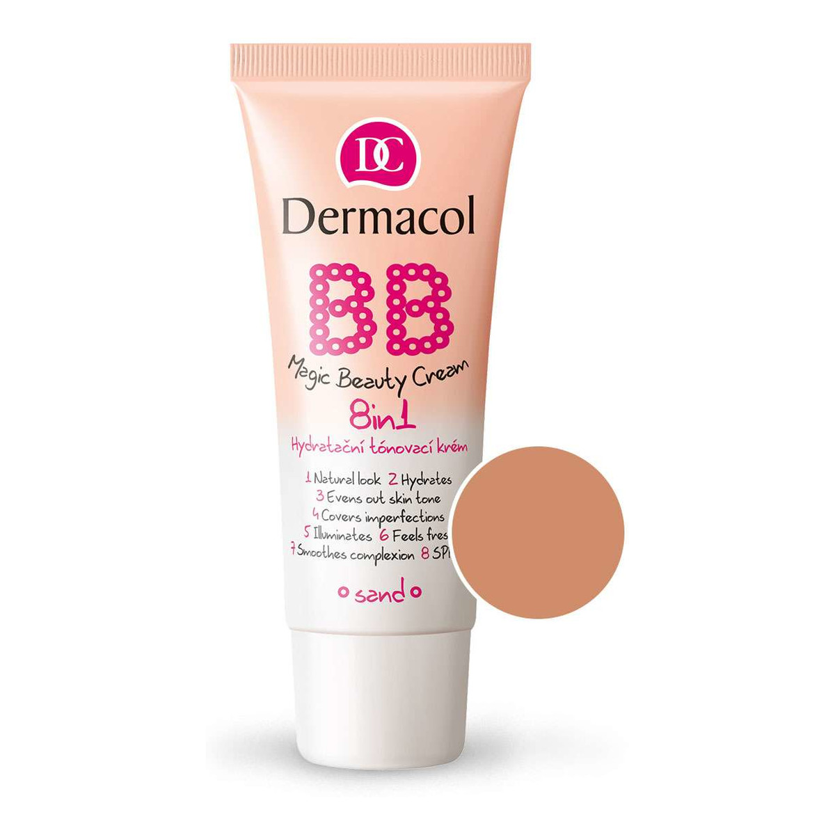 Dermacol BB Magic Beauty tonujący krem nawilżający 8w1 30ml