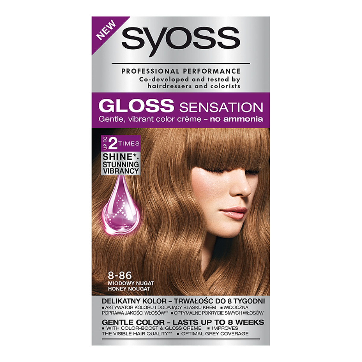 Syoss Professional Performance Gloss Sensation Krem Koloryzujący Do Włosów