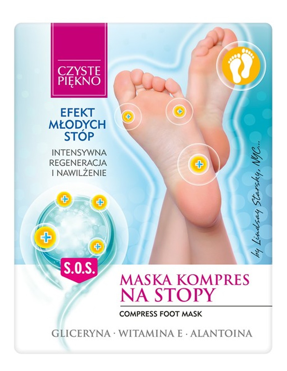 Maska Kompres na stopy