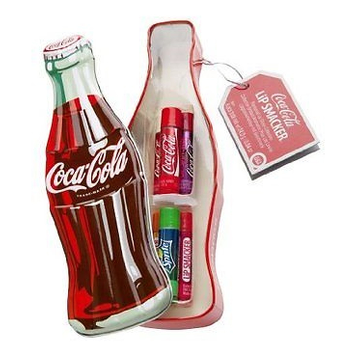 Lip Smacker Flavoured lip balm collection błyszczyki do ust coca-cola mix butelka 6x4g