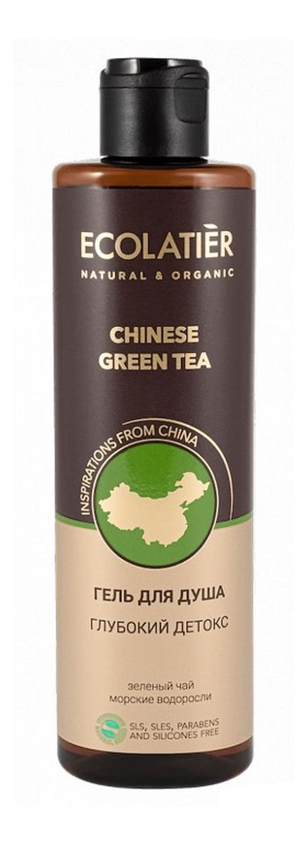 Żel pod prysznic Głęboki detox Chińska zielona herbata