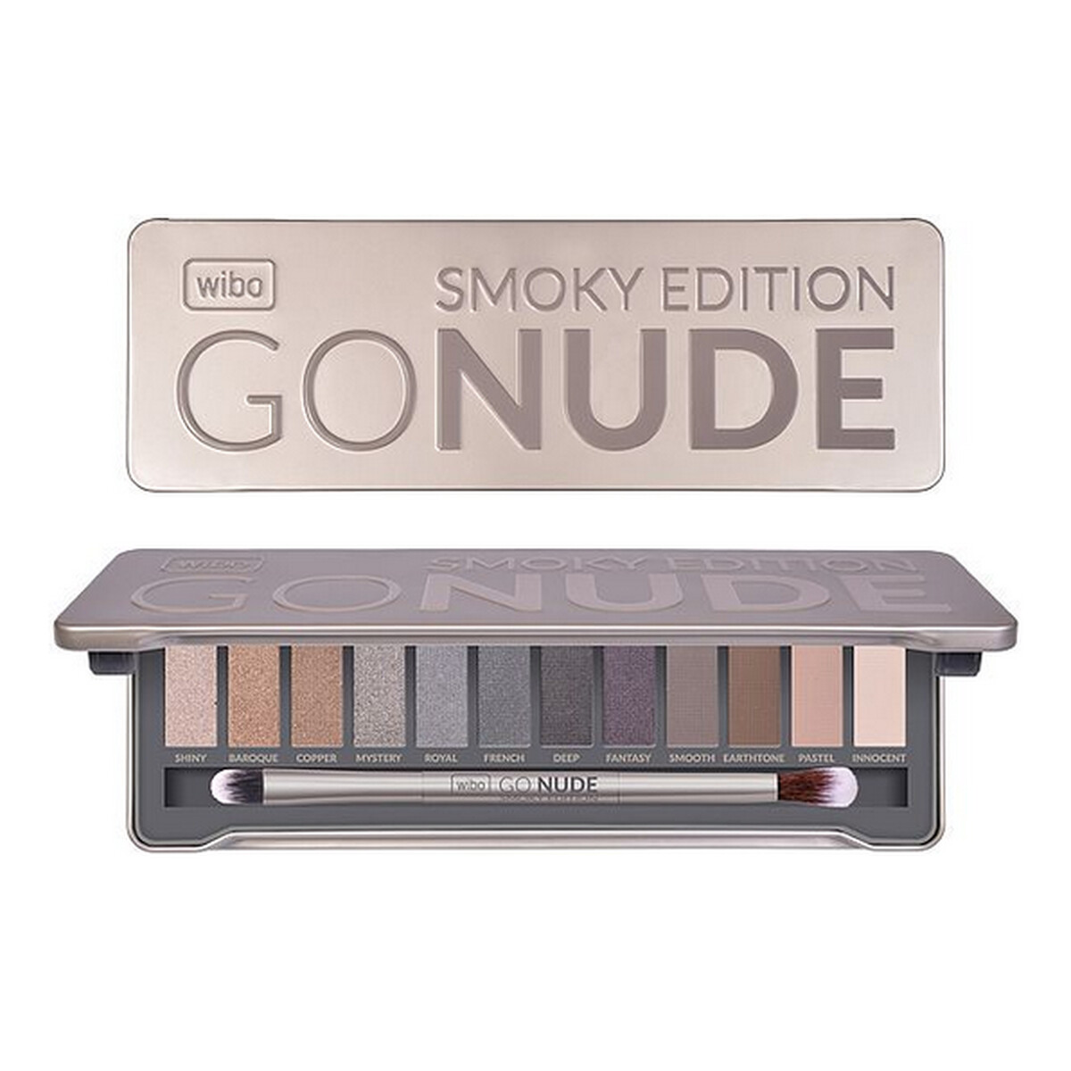 Wibo Go Nude Paleta 12 cieni do oczu