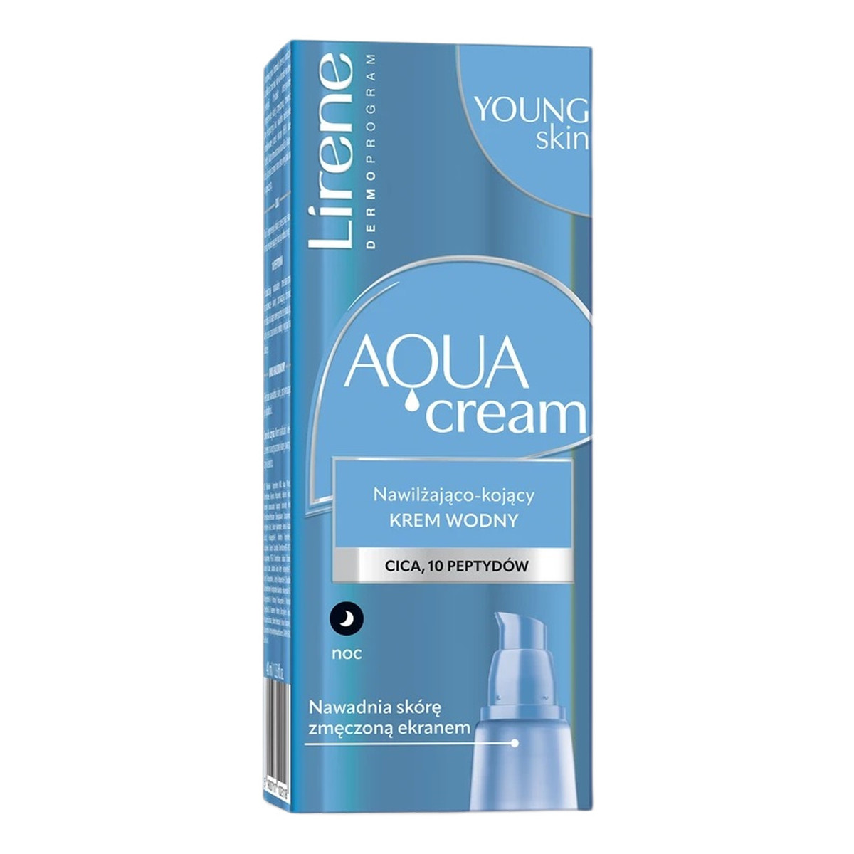 Lirene Aqua Cream nawilżająco-kojący krem wodny 40ml