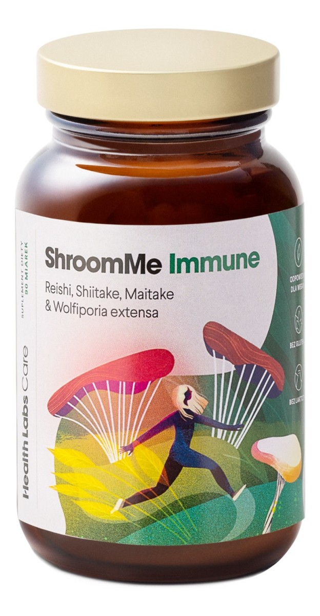 Shroomme immune wspierający prawidłowe funkcjonowanie układu odpornościowego suplement diety 90 porcji