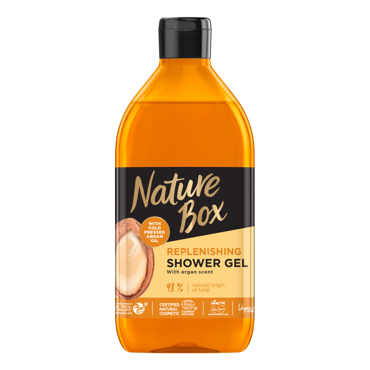 Nature Box Replenishing Shower Gel odżywczy Żel pod prysznic z olejkiem arganowym 385ml