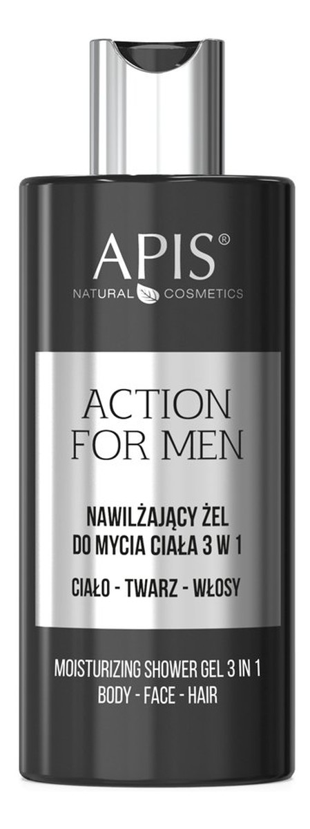 Żel nawilżający do mycia ciała 3w1