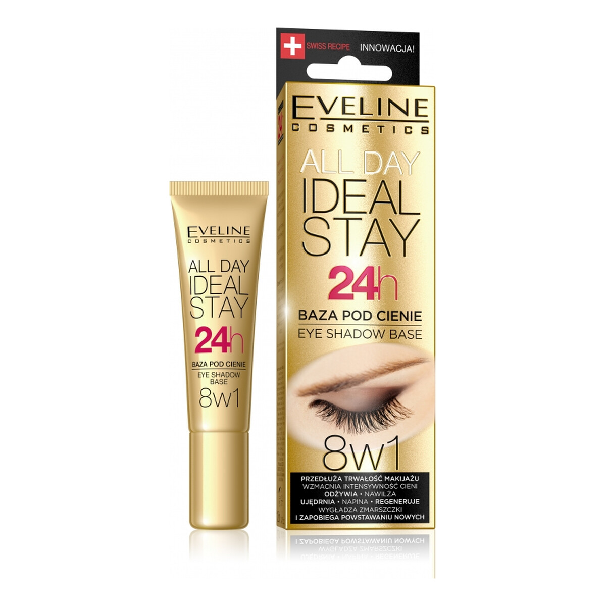 Eveline All Day Ideal Stay Baza Pod Cienie 24h 12ml