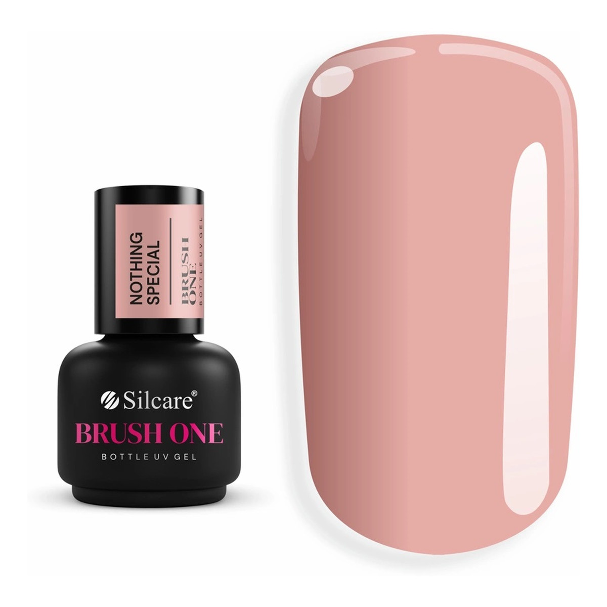 Silcare Brush One Bottle Gel Żel budujący w butelce z pędzelkiem nothing special 15g