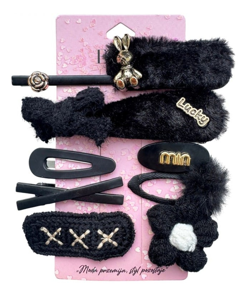 zestaw spinek do włosów zdobionych 10szt SP434