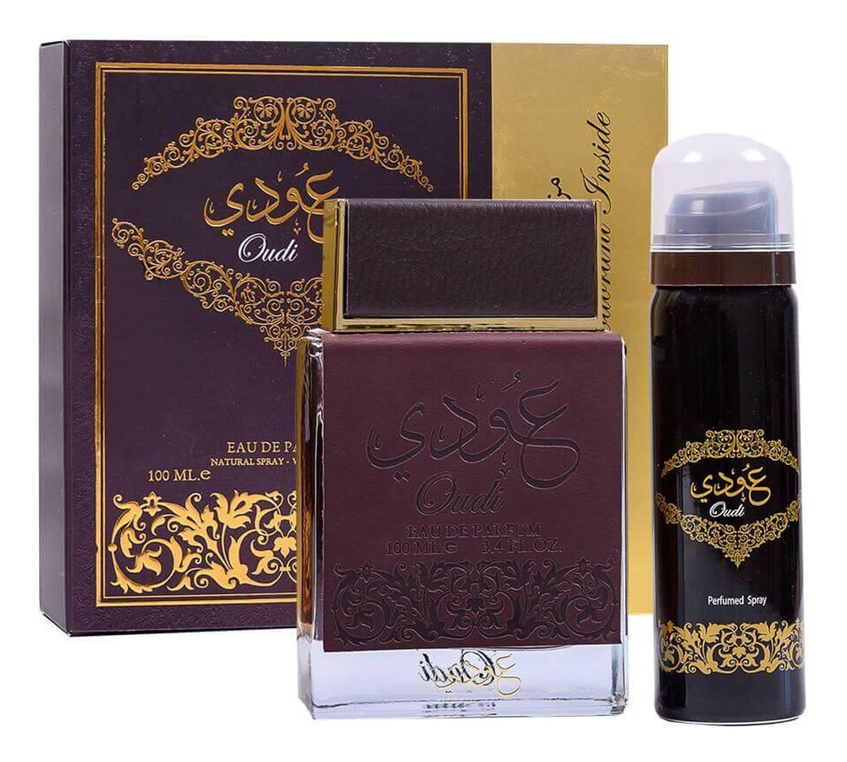 Zestaw woda perfumowana spray 100ml + dezodorant spray 50ml