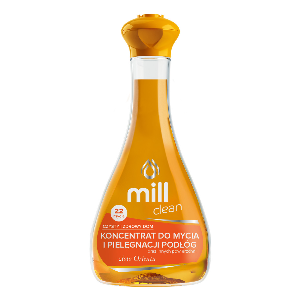 Mill Clean Koncentrat do mycia i pielęgnacji domu Złoto Orientu 888ml