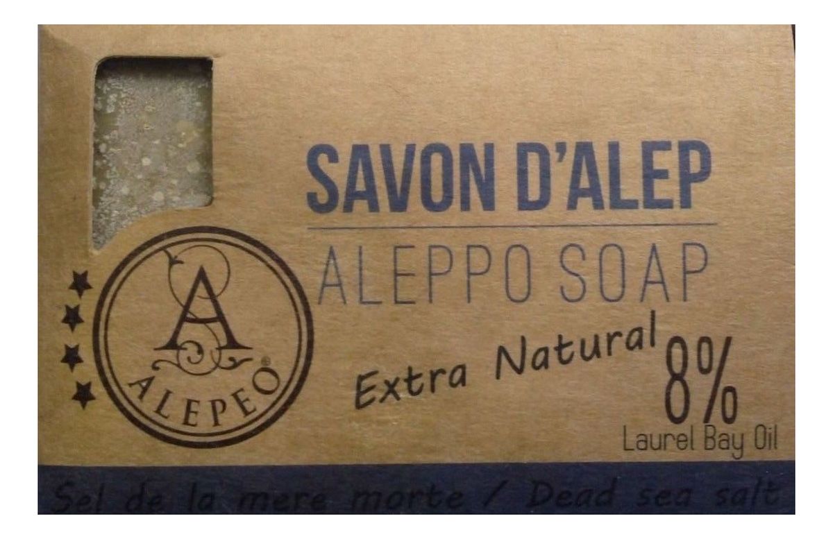Aleppo Formowane mydło Sól z Morza Martwego