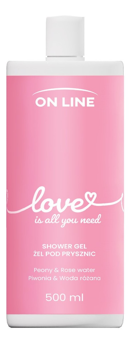 Żel pod prysznic love-piwonia i woda różana