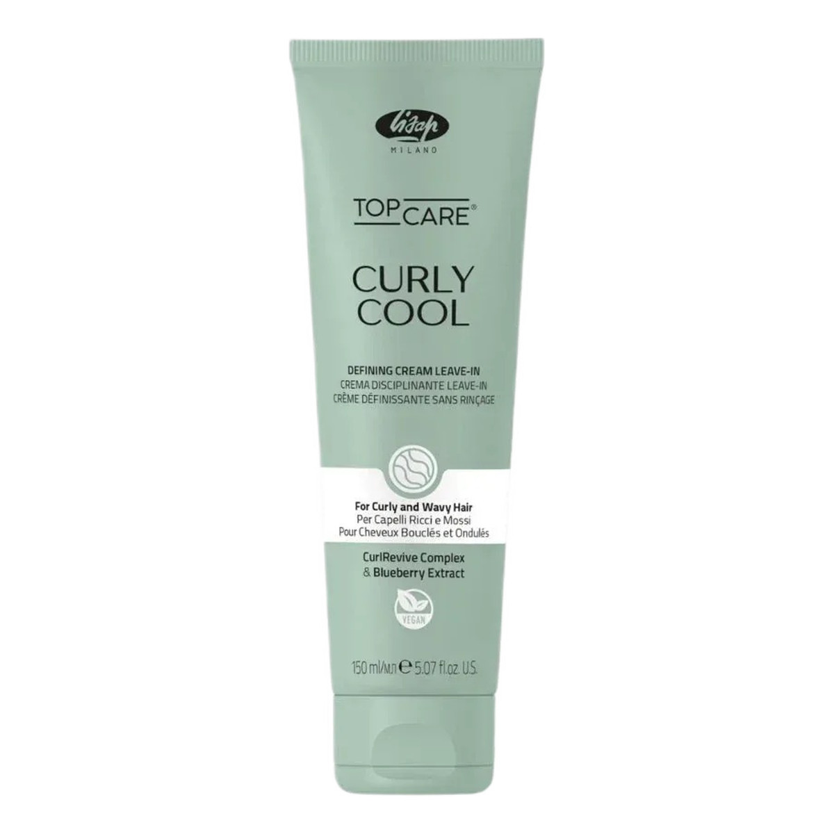 Lisap Top Care Curly Cool podkreślający skręt krem do włosów kręconych 150ml