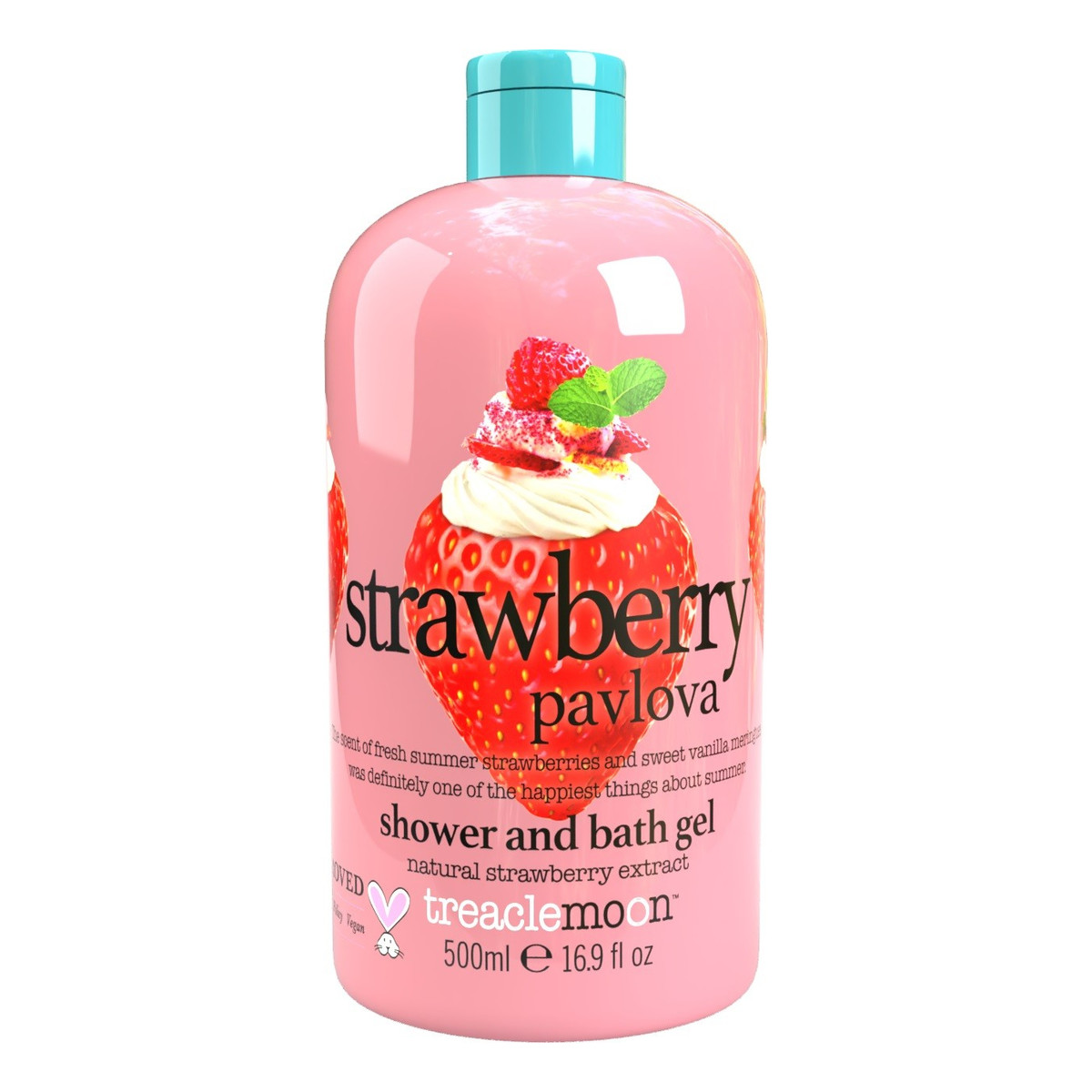 Treaclemoon Strawberry Pavlova Żel i płyn do kąpieli 500ml